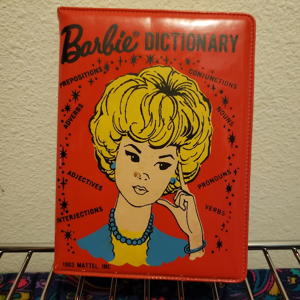 Antique Barbie dictionary
